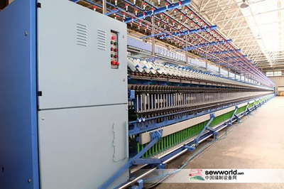 經(jīng)緯榆次新一代平臺式細(xì)紗機(jī)JWF1572實(shí)現(xiàn)首次銷售獲好評